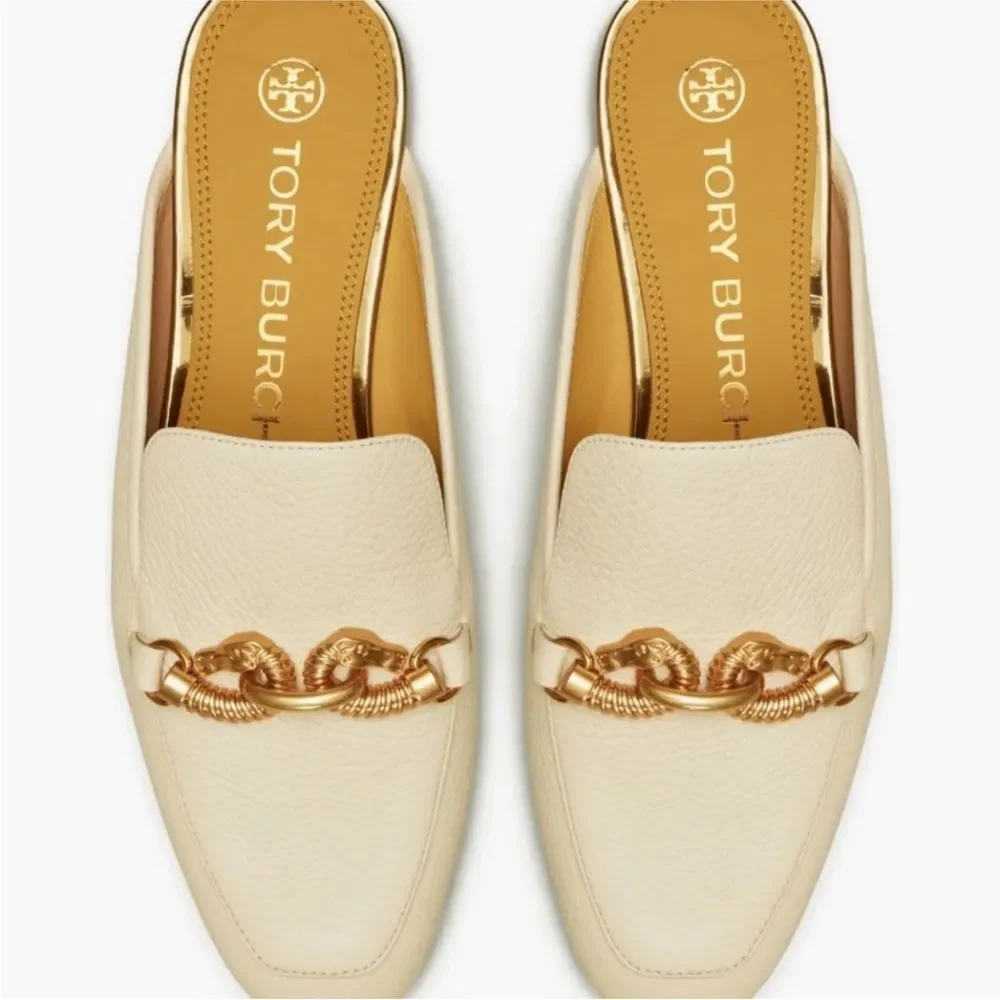 NEW TORY BURCH Women's Jessa Backless Loafers